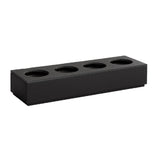 APS VALO Wooden Box Black GN 2/4 85x530x162mm