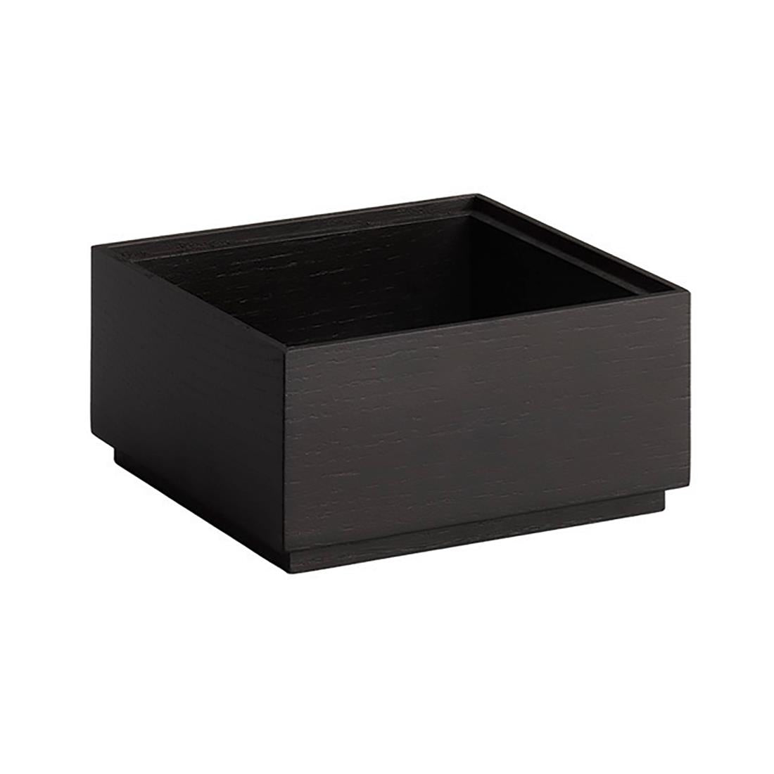 APS VALO Wooden Box Black GN 1/6 176x162x85mm