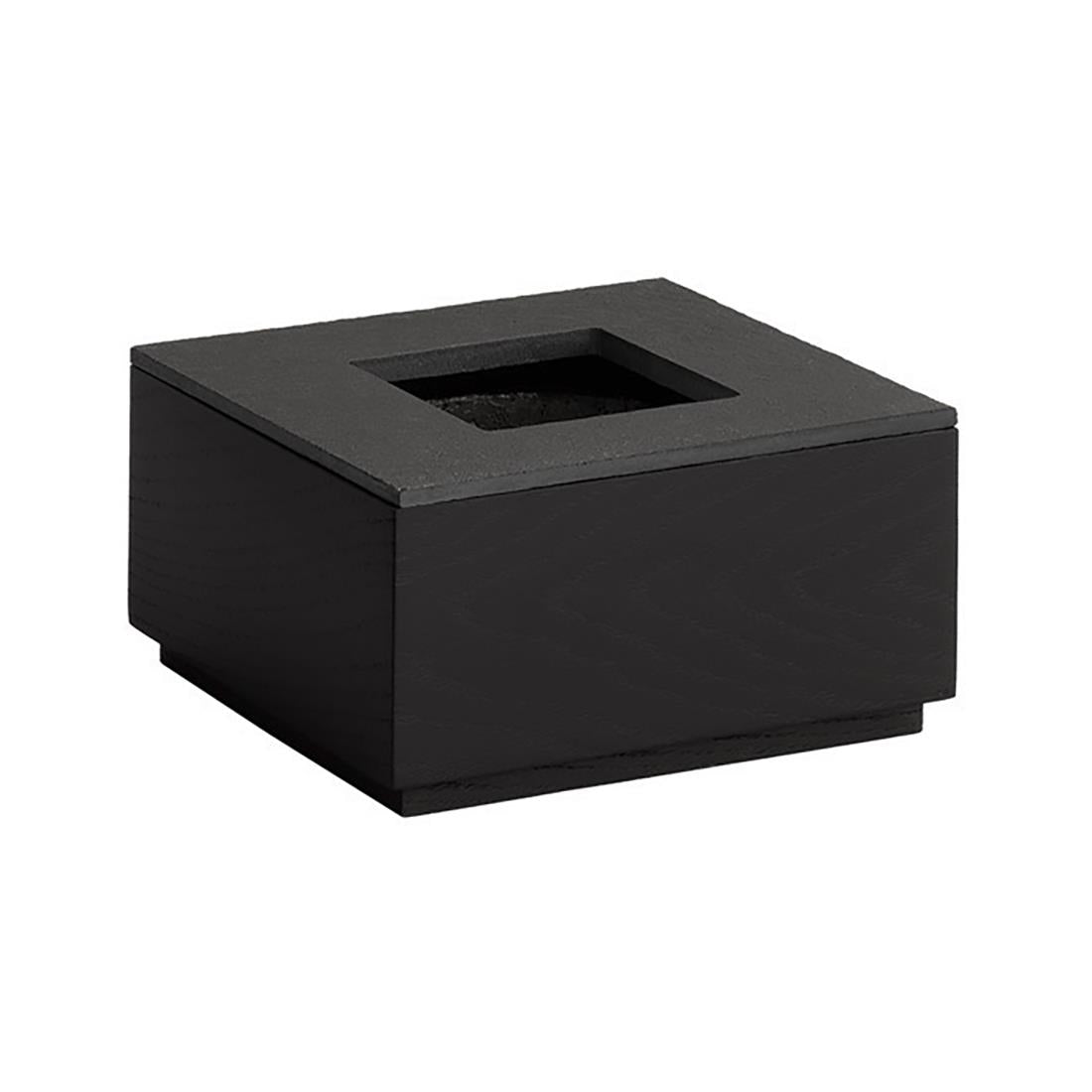 APS VALO Wooden Box Black GN 1/6 176x162x85mm