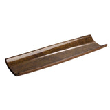 APS UMI Rectangular Tray/Sushi Board Brown 410x130mm