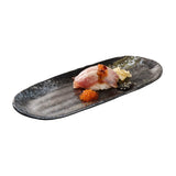 APS UMI Rectangular Tray/Sushi Board Black 285x115mm