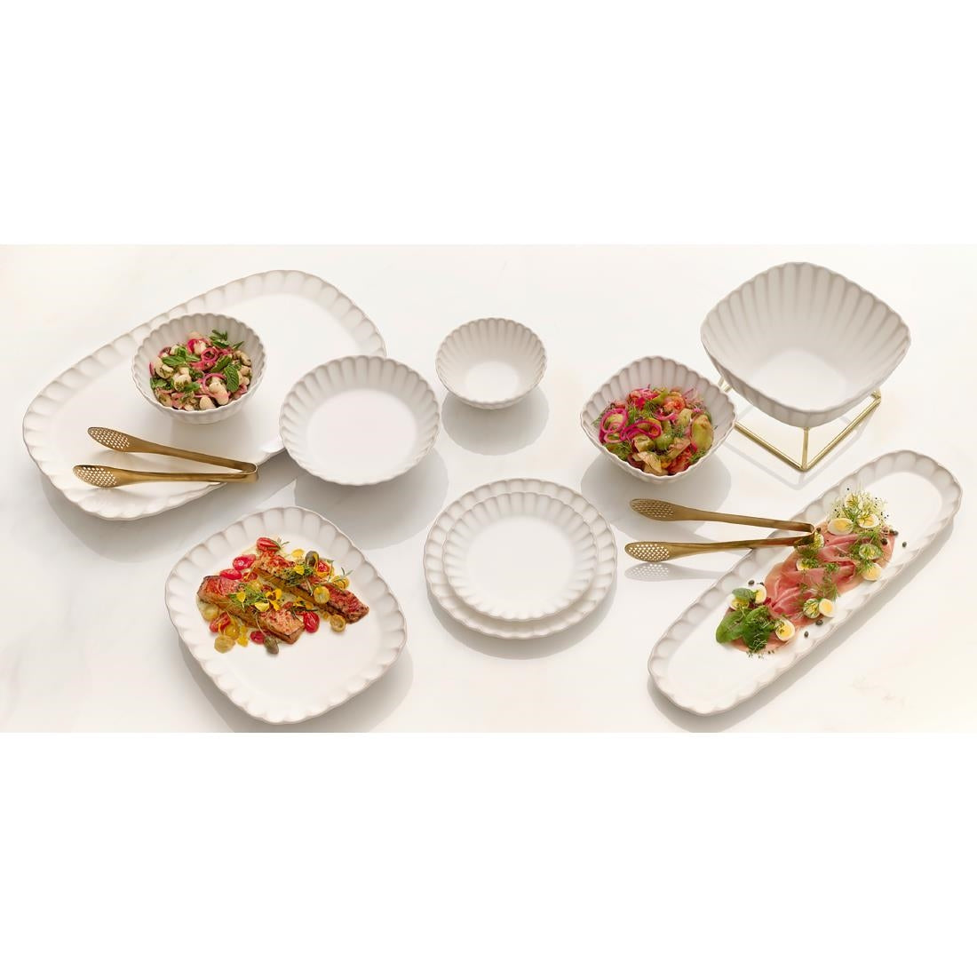APS ARUMI Melamine Tray White GN 1/1 530x325mm
