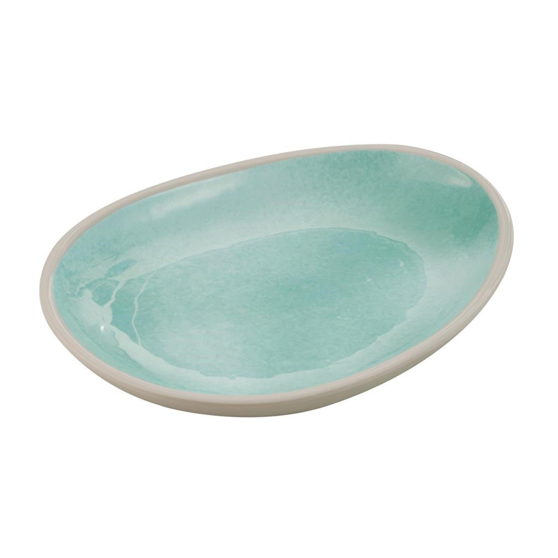 APS CALA Melamine Plate Green 190x145mm