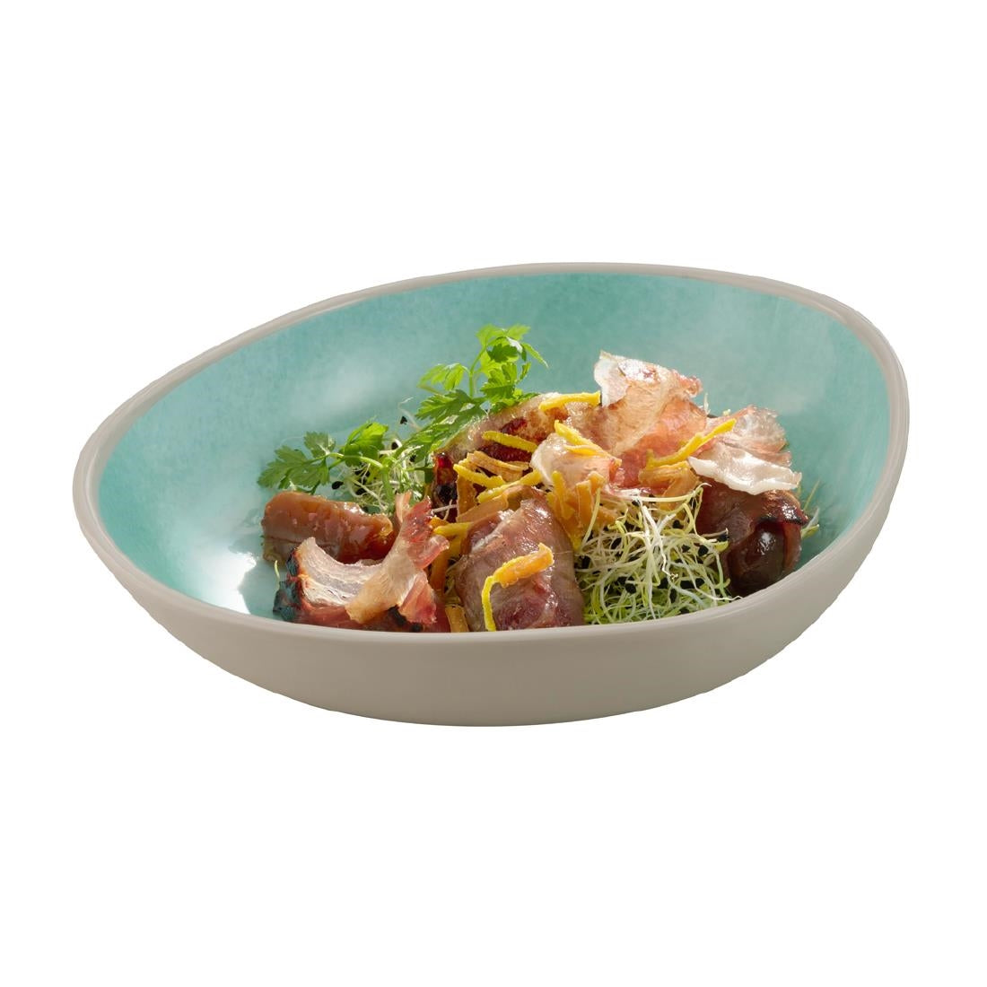 APS CALA Melamine Bowl Green 205x180mm