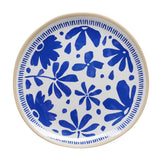 APS FLORYN Melamine Plate White & Blue 270mm