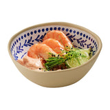 APS FLORYN Melamine Bowl White & Blue 160mm