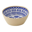 APS FLORYN Melamine Bowl White & Blue 200mm