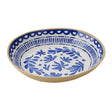 APS FLORYN Melamine Bowl White & Blue 330mm