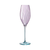 Cristal D'Arques Swirly Spring Flutes 210ml (8 Pack) | JN919