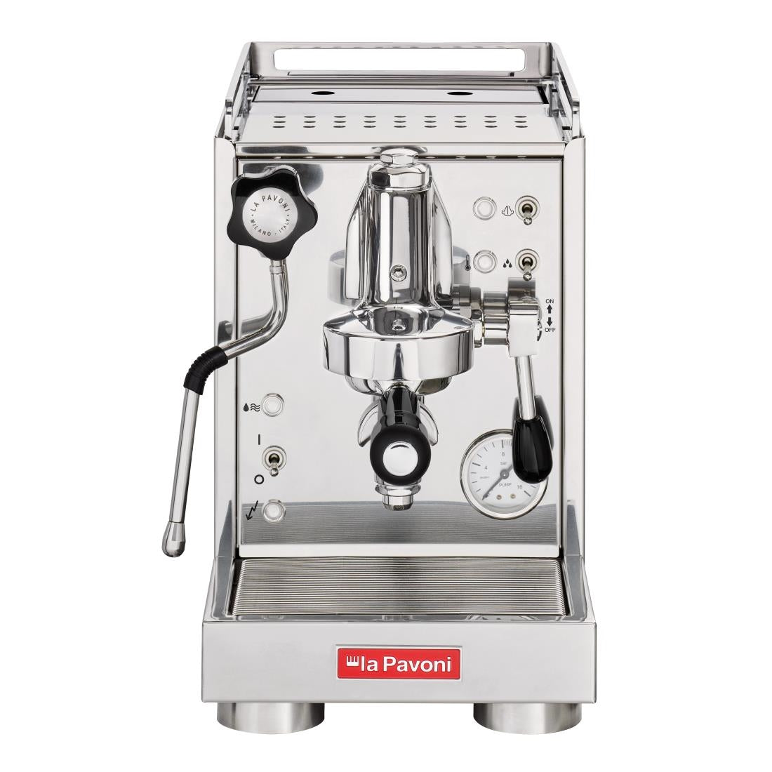 La Pavoni Mini Cellini Semi-Professional Coffee Machine Stainless Steel