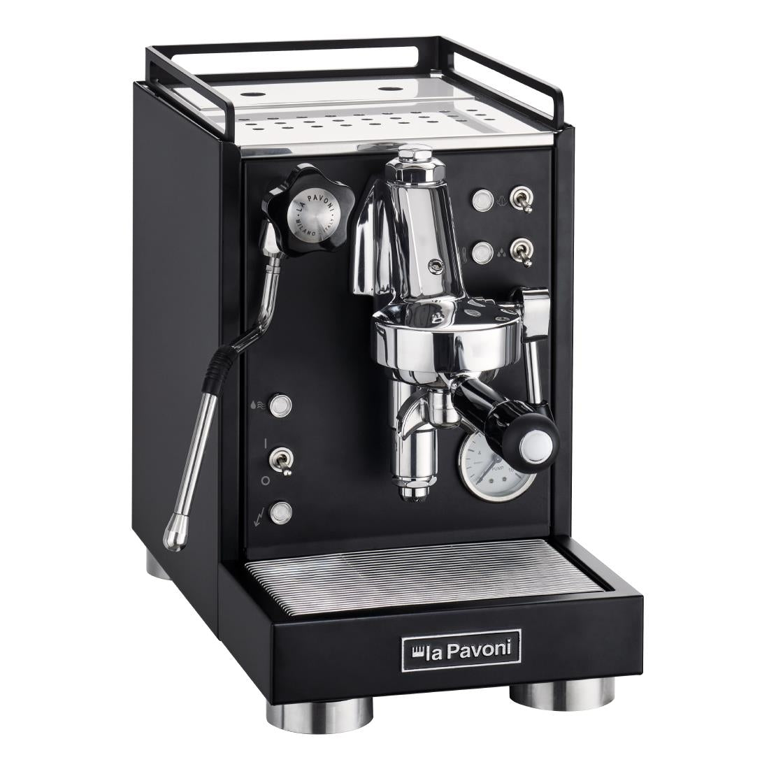 La Pavoni Mini Cellini Semi-Professional Coffee Machine Black
