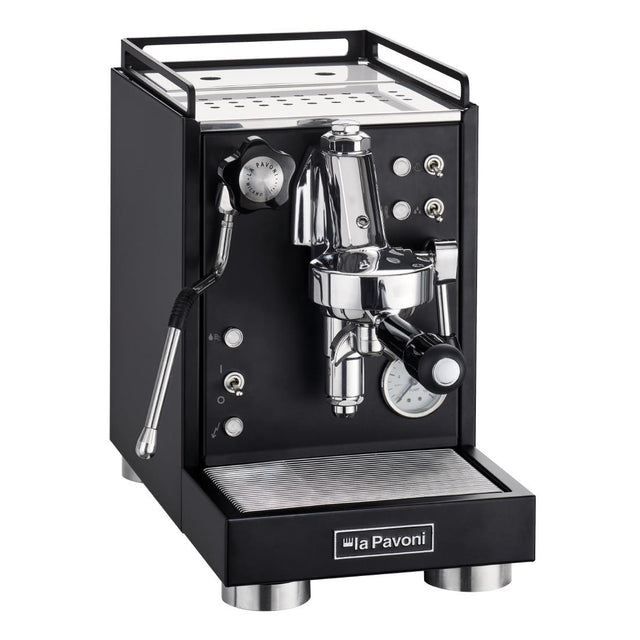 La Pavoni Mini Cellini Semi-Professional Coffee Machine Black