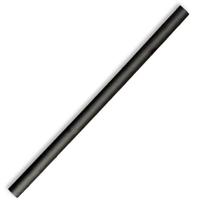 Jumbo BioStraw - Black - 10mm - 2500/ctn - - BioPak commercial catering consumable