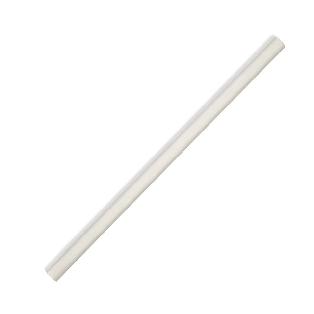 Jumbo BioStraw - White - 10mm - 2500/ctn - white - BioPak commercial catering consumable