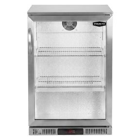 Sterling Pro Green Single Door Bottle Cooler SP1LO-OUT-STS