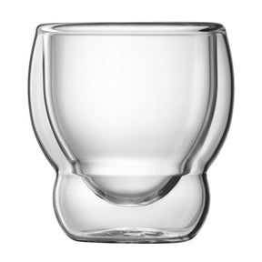 Luigi Bormioli Globe Double-Walled Espresso Cups 90ml (12 Pack)