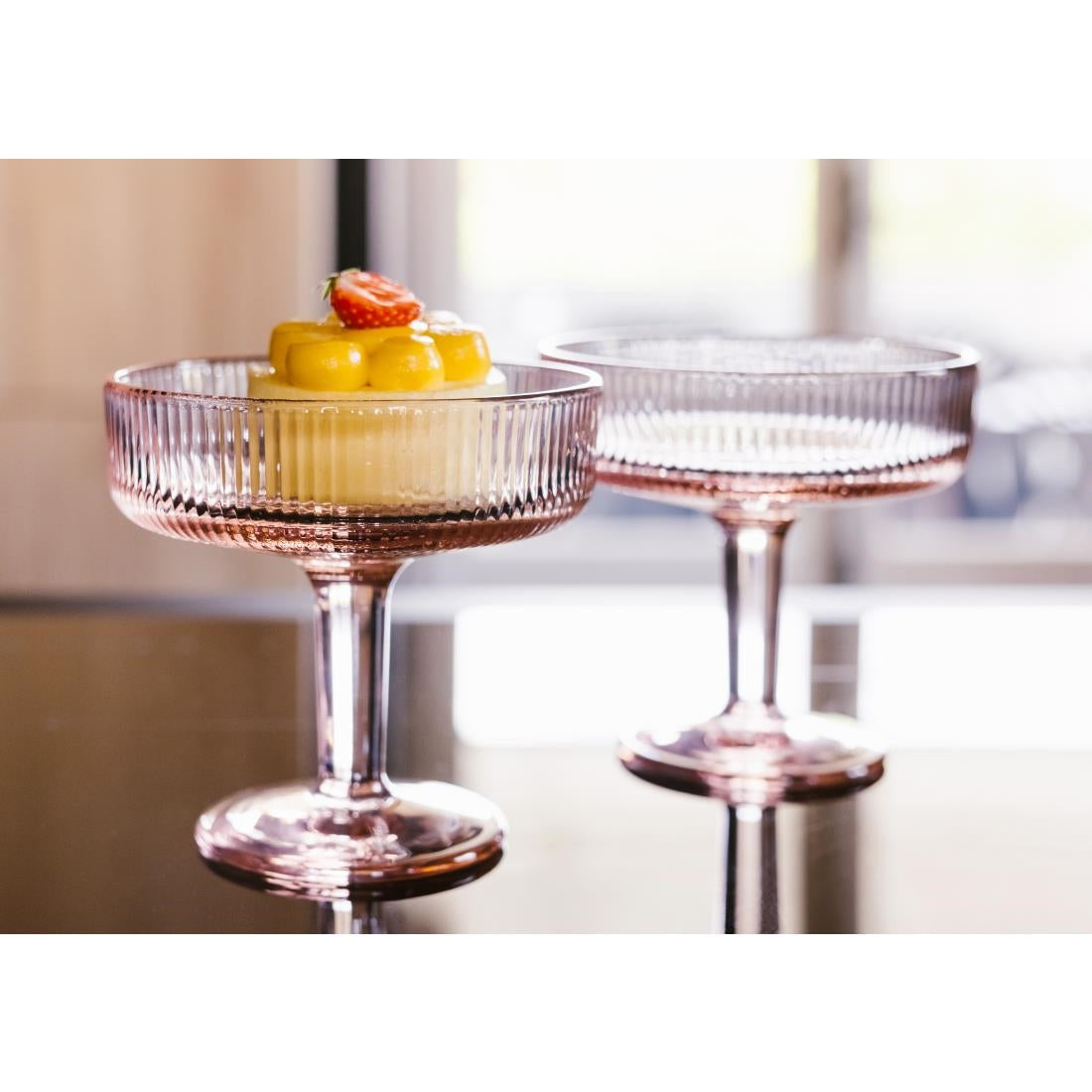 La Rochere Alice Dessert Dishes Rose 350ml (6 Pack)