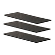 WNK Acrylic Inserts for 3-Tier Cake Stand Black (3 Pack)