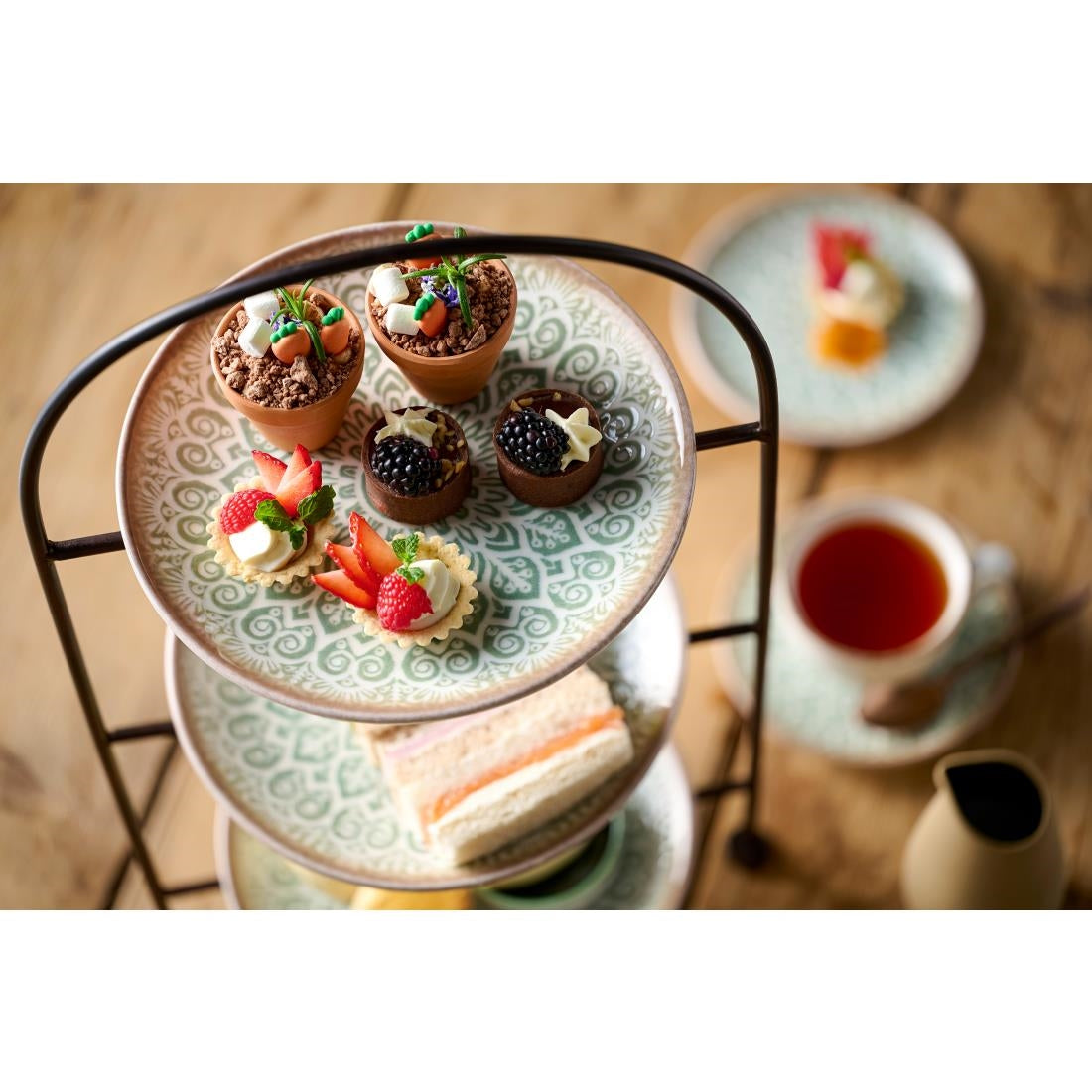Heart & Soul Soulmate Jade Coupe Plates 210mm (6 Pack)