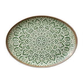 Heart & Soul Soulmate Jade Oval Coupe Plates 320x235mm (6 Pack)