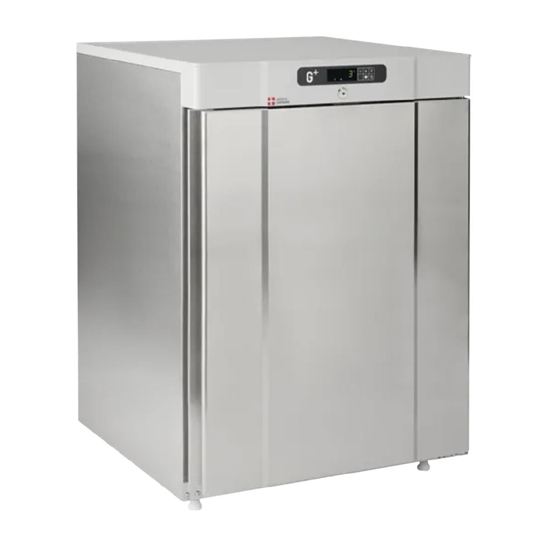 Gram Professional Compact Fridge Stainless Steel R200