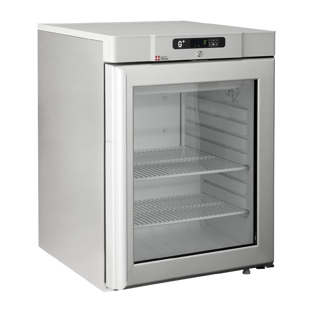 Gram Professional Compact Display Fridge Stainless Steel R200