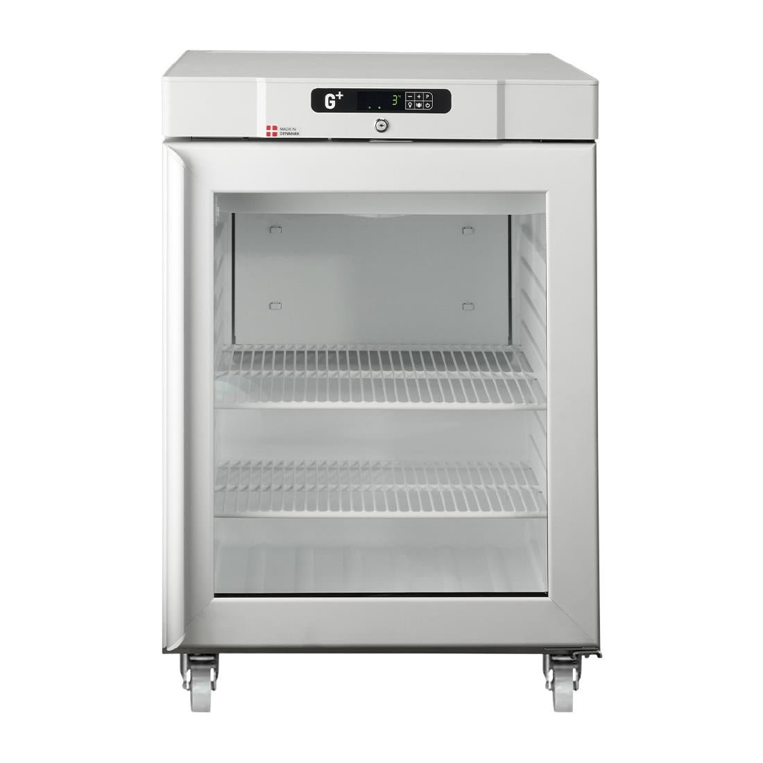 Gram Professional Compact Display Fridge Stainless Steel R200