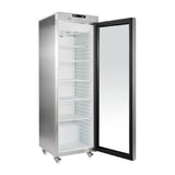 Gram Professional Compact Display Fridge Stainless Steel GR400