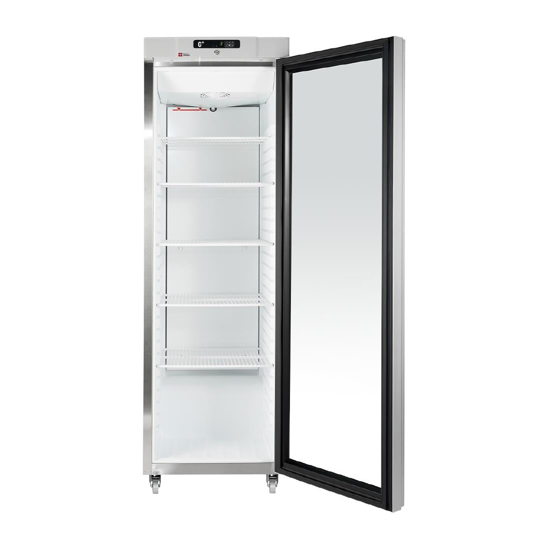 Gram Professional Compact Display Fridge Stainless Steel GR400