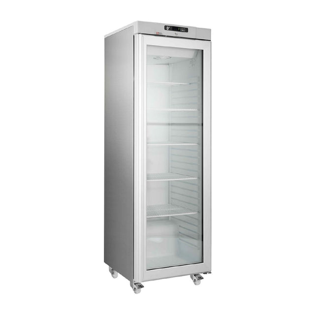 Gram Professional Compact Display Fridge Stainless Steel GR400