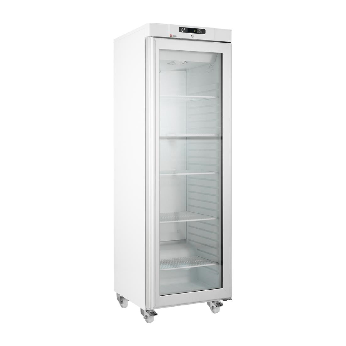 Gram Professional Compact Display Fridge White GR400