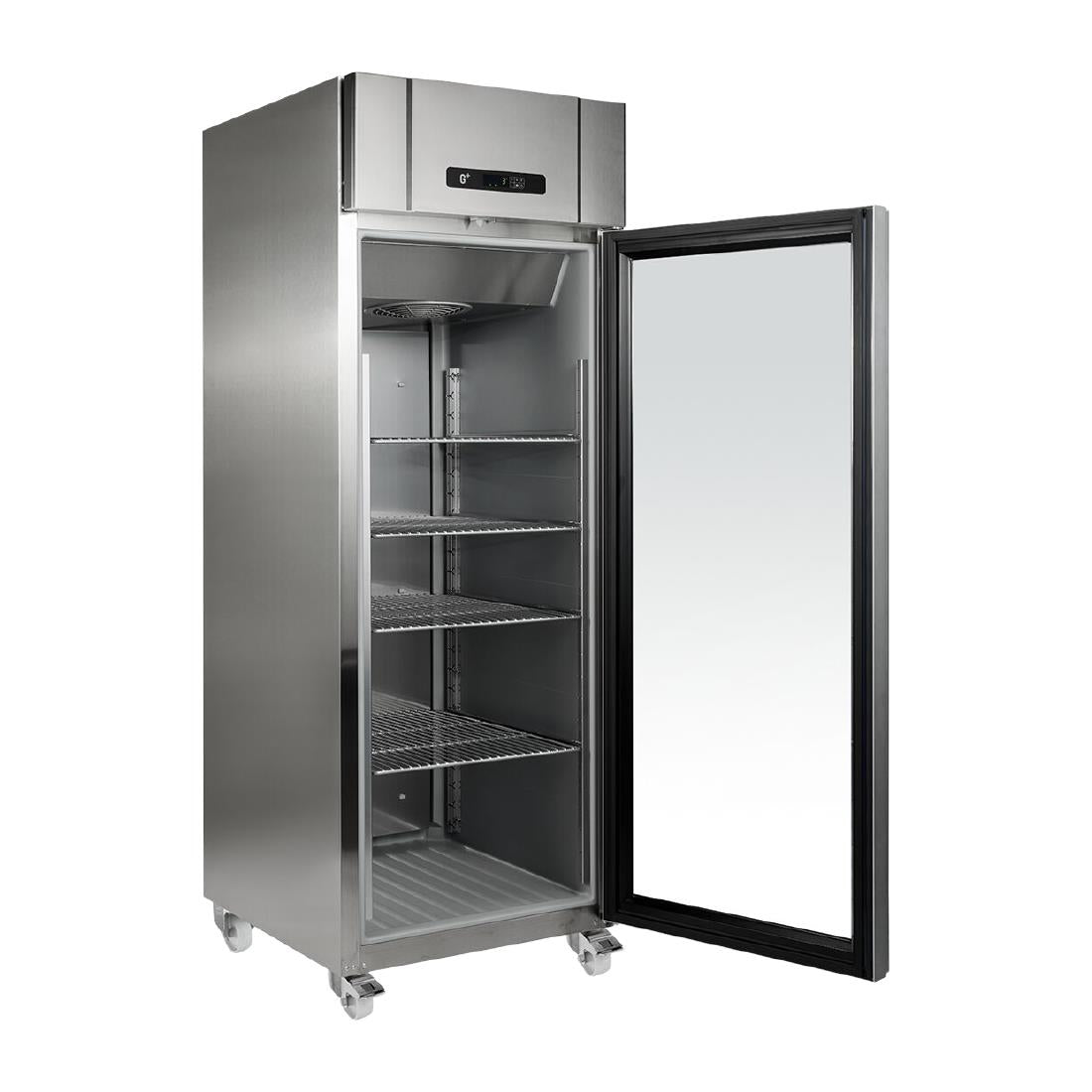 Gram Professional Compact Display Fridge Stainless Steel GR600