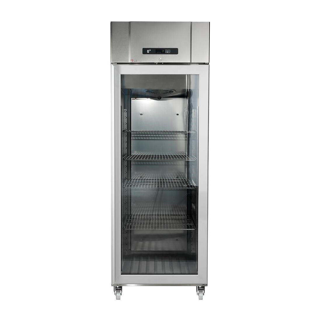 Gram Professional Compact Display Fridge Stainless Steel GR600