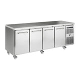 Gram Professional 4 Door Gastro Counter Fridge C4