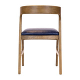Copenhagen Dining Chairs in Weathered Oak & Bison Midnight (6 Pack)