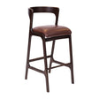 Copenhagen Bar Chair in Dark Walnut & Bison Espresso (6 Pack)
