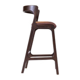 Copenhagen Bar Chair in Dark Walnut & Bison Espresso (6 Pack)