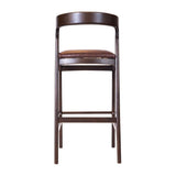 Copenhagen Bar Chair in Dark Walnut & Bison Espresso (6 Pack)