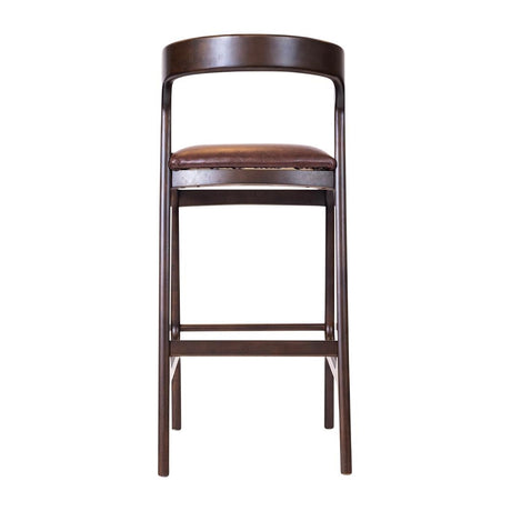 Copenhagen Bar Chair in Dark Walnut & Bison Espresso (6 Pack)