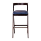 Copenhagen Bar Chair in Dark Walnut & Bison Midnight (6 Pack)