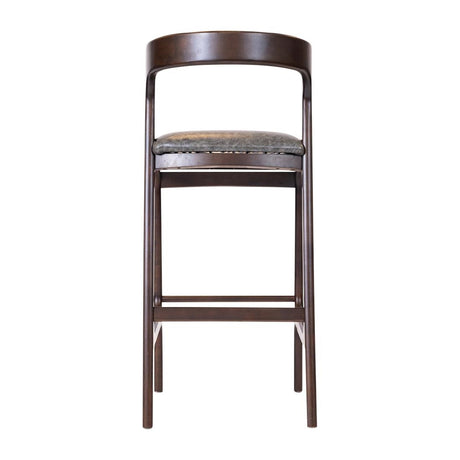 Copenhagen Bar Chair in Dark Walnut & Bison Smoke (6 Pack)