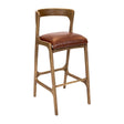 Copenhagen Bar Chair in Weathered Oak & Bison Tan (6 Pack)