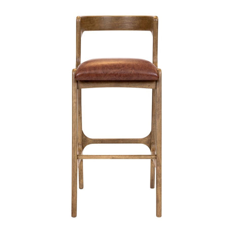 Copenhagen Bar Chair in Weathered Oak & Bison Tan (6 Pack)