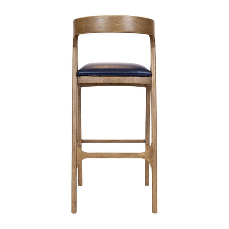 Copenhagen Bar Chair in Weathered Oak & Bison Midnight (6 Pack)