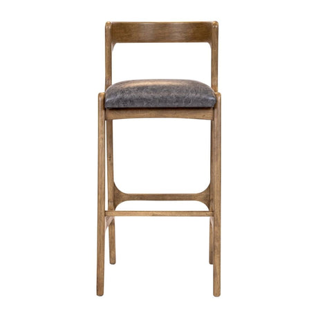 Copenhagen Bar Chair in Weathered Oak & Bison Smoke (6 Pack)