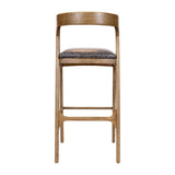 Copenhagen Bar Chair in Weathered Oak & Bison Smoke (6 Pack)