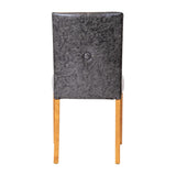 Bath Dining Chair in Soft Oak & Bison Smoke (6 Pack)