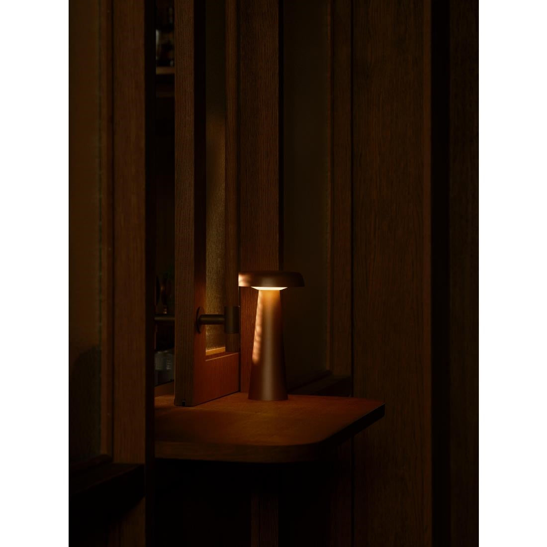 Nordlux Arcello Portable Table Lamp Burnished Brass
