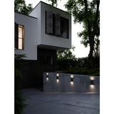 Nordlux Asbol Round Wall Light Black