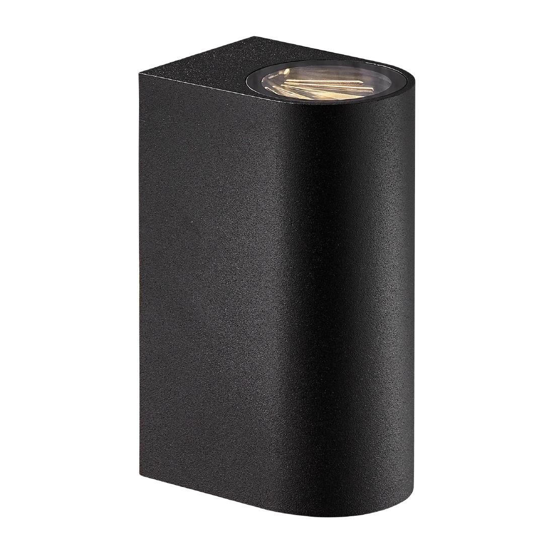 Nordlux Asbol Round Wall Light Black